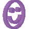 Rotating smiley says: "Please be kind to your eyes!"
